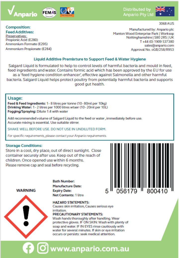 Salgard Liquid 1 Litre